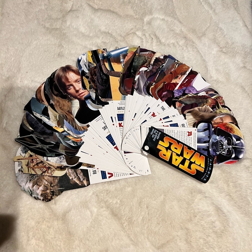 Star Wars character description deck
